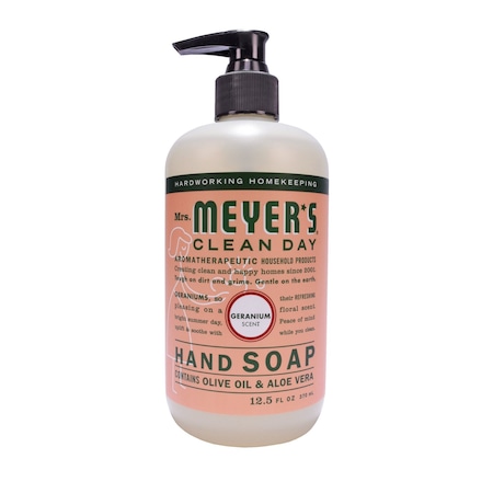 Mrs. Meyers Clean Day Mrs. Meyer's Clean Day Organic Geranium Scent Liquid Hand Soap 12.5 oz 13104